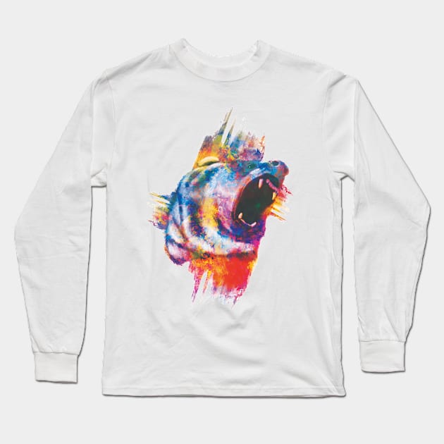 ROAR! Long Sleeve T-Shirt by victoriuskendrick